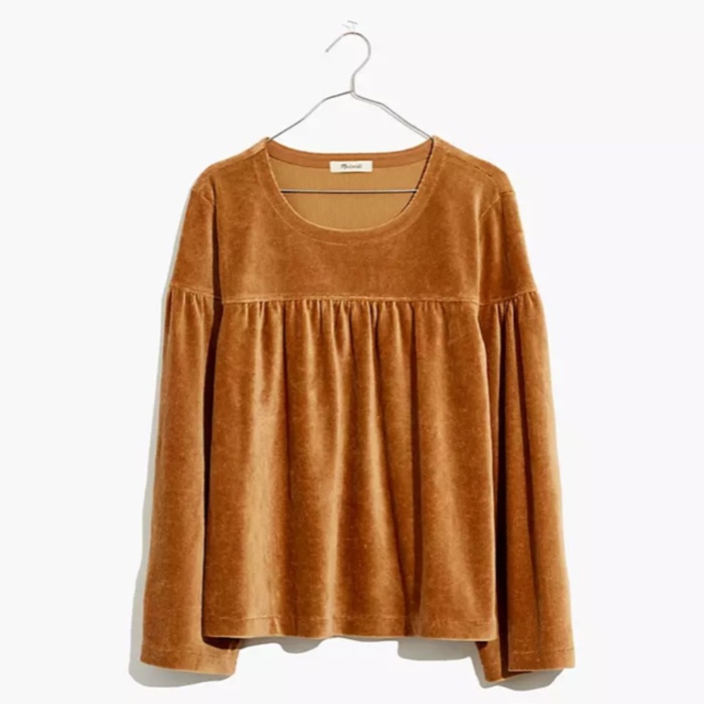 MADEWELL Texture & Thread Corduroy Swing Top